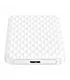 Orico 2.5 5Gbps|USB3.0|Diamond Pattern Design|Supports up to 4TB - Hard Drive Enclosure - White