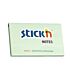 Stickn 76x127 Pastel Notes Green 100 Sheets Per Pad Pkt-12