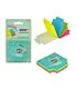 Stickn 70 x 70mm Tracking Notes Solid Colours 100 Sheets Per Pad 4 Pads Per Pack
