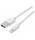 Manhattan iLynk Lightning Cable - A Male / 8-Pin Male 3 m (10 ft.) White