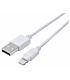 Manhattan iLynk Lightning Cable Type A Male to 8 Pin Male 1m (3 ft.) White