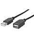 Manhattan Hi-Speed USB Extension Cable - A Male / A Female 1.8 m (6 ft.) Black