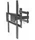 Manhattan Universal Basic LCD Full-Motion Wall Mount - Holds One 32 inch to 55 inch Flat-Panel or Curved TV up to 35 kg (77 lbs.)