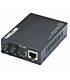 Intellinet Gigabit Ethernet Single Mode Media Converter - 10/100/1000Base-T to 1000Base-LX (SC) Single-Mode 20 km (12.4 mi)