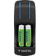 Varta Pocket Charger - Charges 2 or 4 AA/AAA at the same time