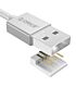 Orico Micro USB Braided Charging Data 1m Cable Silver