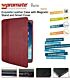 Promate Veil-Air Ultra Slim Promate Protective with Stand Function for iPad Air Red