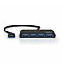 Port USB3.0 to 4 x USB3.0 5Gbps 4 Port Hub - Black