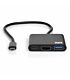 Port USB Type-C to 1 x HDMI|1 x USB3.0|1 x Type-C 60W PD Dock - Black