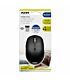 Port Wireless Combo Bluetooth Mouse & 2.4 GHZ - Black