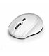 Port Wireless Silent 3600DPI 3 Button USB and Type-C Dongle Mouse - White