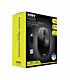 Port Wireless Rechargeable 1600DPI 5 Button Bluetooth Mouse - Black