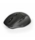 Port Wireless Rechargeable 1600DPI 5 Button Bluetooth Mouse - Black