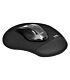 Port Ergonomic Gel Mouse Pad - Black