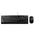 PORT KB COMBO WIRED KEYBOARD + MOUSE BK