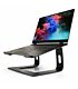 Port Ergonomic Notebook Stand for Notebooks 10 to 15.6inches - Aluminium