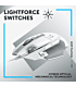 Logitech G502 X Gaming Mouse - WHITE - USB