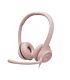 Logitech H390 USB Headset with Noise-Cancelling Mic - Rose