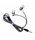 Astrum EB250 Stereo Earphone Electro Painted + In-wire mic Silver