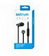 Astrum EB410 Wired Stereo Earphones + In-line Mic Black