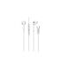 Astrum EB500 USB-C Stereo Earphones with Mic - DAC White