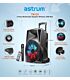 Astrum TM120 Trolley Multimedia Speaker Wireless 30W + Tweeters Black