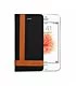 Astrum MC830 FC Tee Pro iPhone 5SE Flip Cover Black and Brown