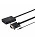 Astrum DA510 VGA Male to HDMI Female Adapter