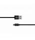 Astrum UD310 Reversible Micro USB Charge / Sync Cable Black