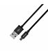 Astrum UD310 Reversible Micro USB Charge / Sync Cable Black