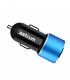 Astrum CC340 Car Charger 4.8AMP 2 USB Blue