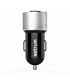 Astrum CC340 Car Charger Dual USB 4.8 Amps + Micro USB Cable Silver