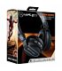 Amplify Fusion Series Bluetooth Wireless Headphones in Black and Grey with FM Radio