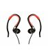 Amplify Sport Rapid series earbuds with pouch - Black and Red