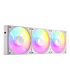 Antec Connect 120 Reverse ARGB PWM Fan 3 Pack  White