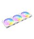 Antec Connect 120 Reverse ARGB PWM Fan 3 Pack  White