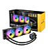 Antec VORTEX LUM 360 ARGB AIO CPU Liquid Cooler - Black