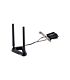 ASUS AX3000 Dual Band PCI-E WiFi 6 (802.11ax) Adapter with 2 External Antennas Supporting 160MHz Bluetooth 5.0 WPA3