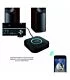 Reiie Bluetooth Audio Adapter with 3D and DSP - Black