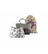 Totes Babe Peony Diaper Tote Grey