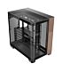 Antec C8 Curved Wood E-ATX | ATX | Micro-ATX | ITX Dual Chamber Gaming Chassis - Black