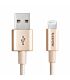 Adata 1m Lightning Sync & Charge Cable Aluminum Gold