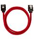 Corsair Premium Sleeved SATA 6Gbps 60cm Cable ? Red