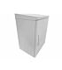 15U 450mm Deep Outdoor Cabinet with 2 fans