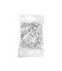 6mm Cable Clips 100 Pack White