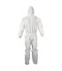 Clinic Gear Disposable Coverall Medium White