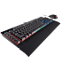 Corsair K55 + HARPOON RGB Keyboard and Mouse Combo Rubber Dome Switches 10000 DPI