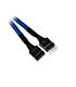 Bitfenix BFA-MSC-AUD30BK-RP alchemy multisleeved Audio Extension 30cm Blue