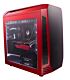 Bitfenix AEG-300-RKWN1 AEgis core - Red + Windowed + Icon Display