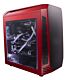 Bitfenix AEG-300-RKWL1 AEgis - Red + Windowed + Icon Display